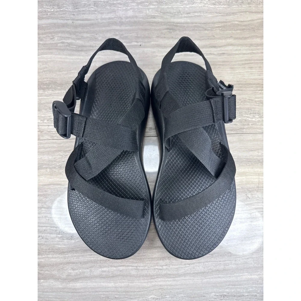 Chaco Hiking Sandals Z/1 Classic Black Adjustable Strap Gorpcore Mens 8 J105375